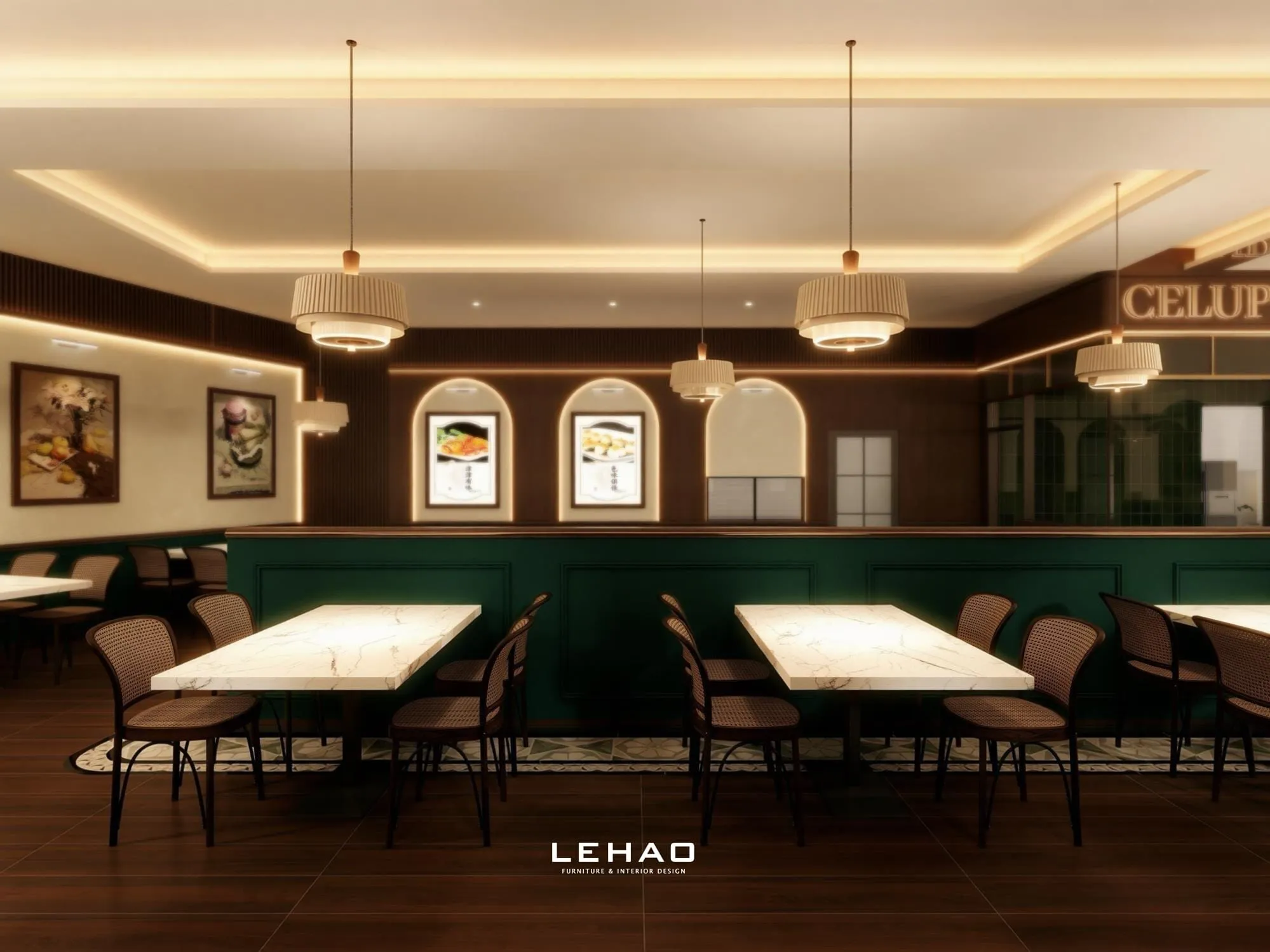 Celup Kopitiam · 3D 设计图 6