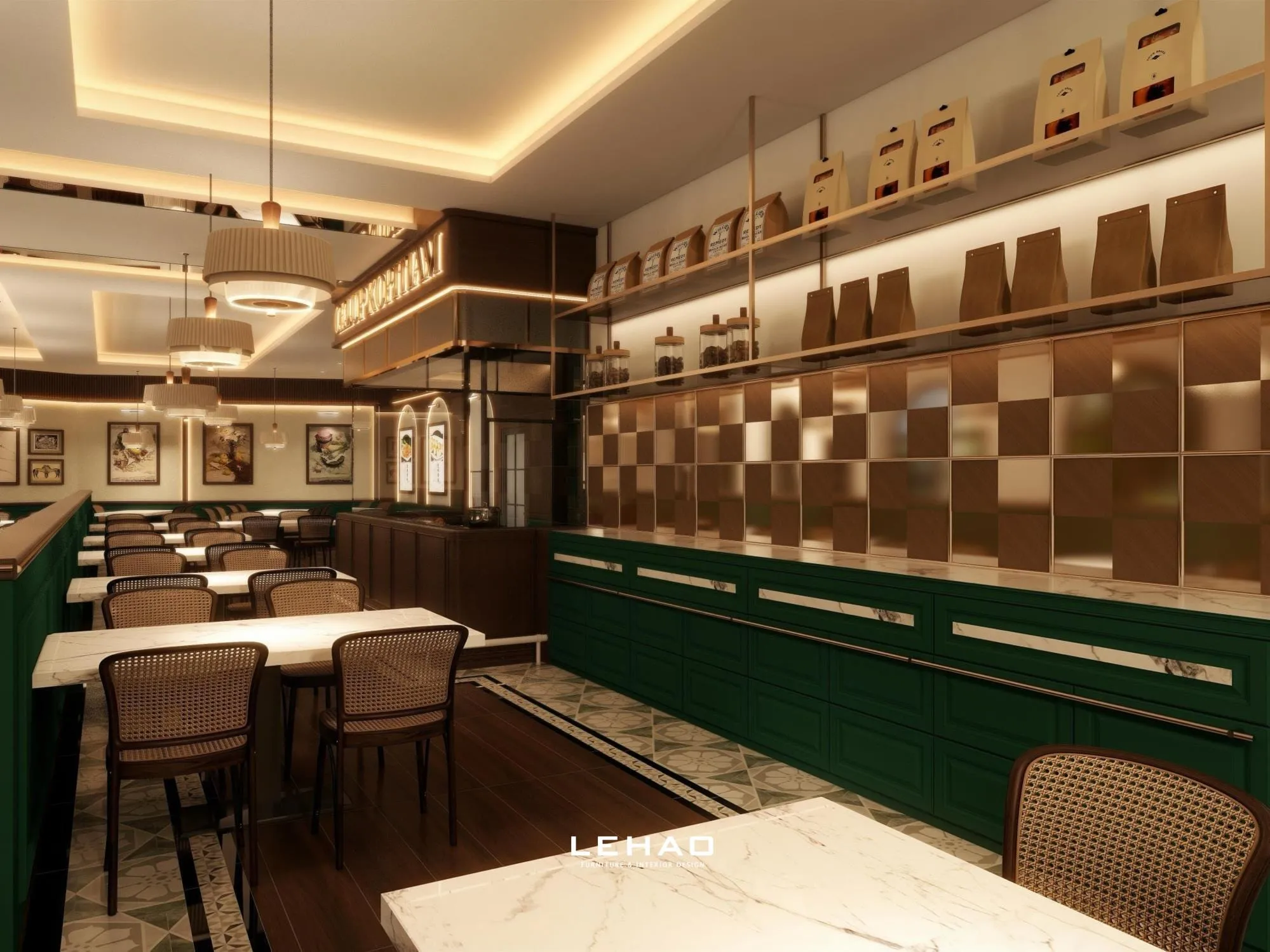 Celup Kopitiam · 3D 设计图 18