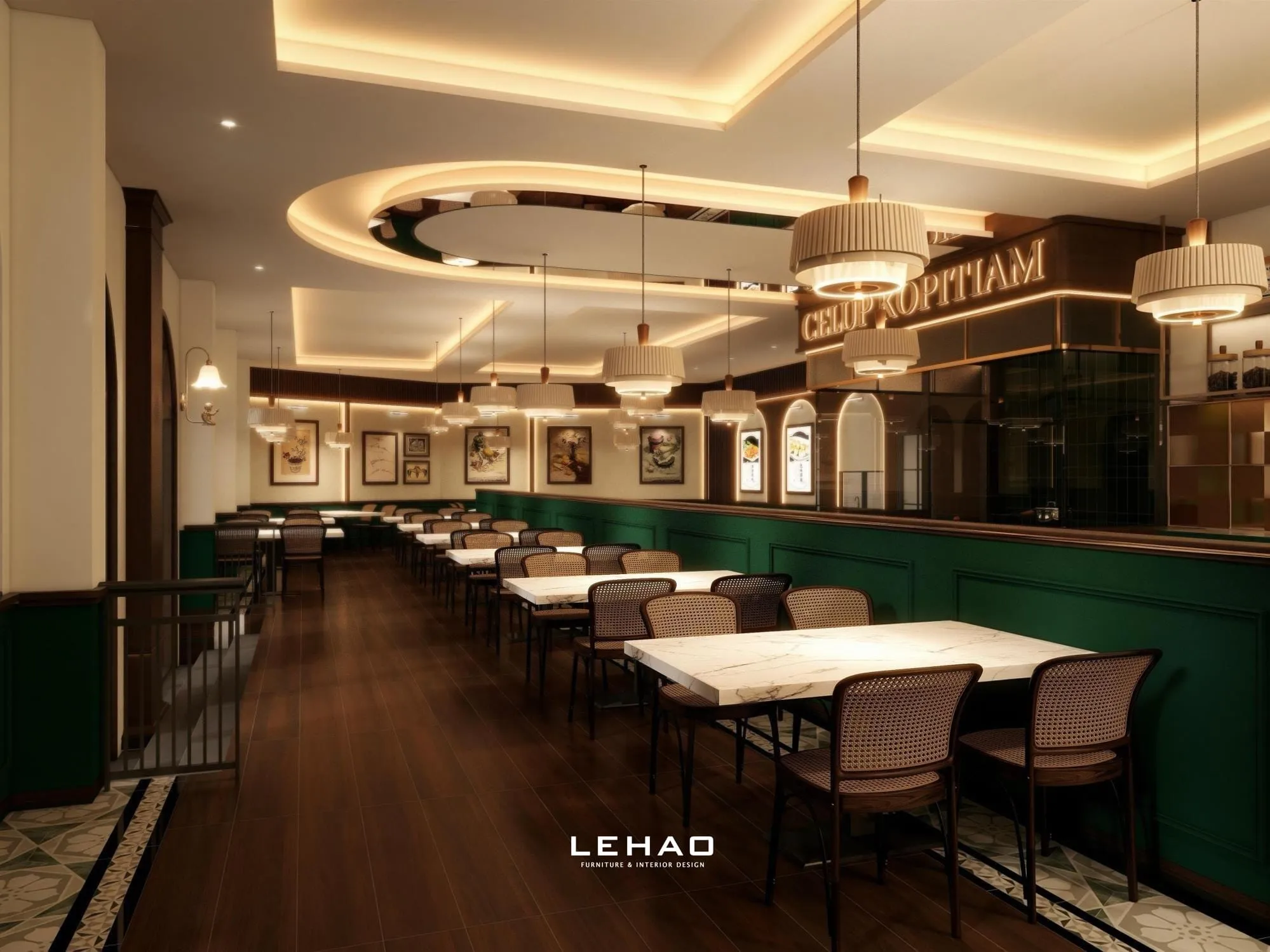Celup Kopitiam · 3D 设计图 19
